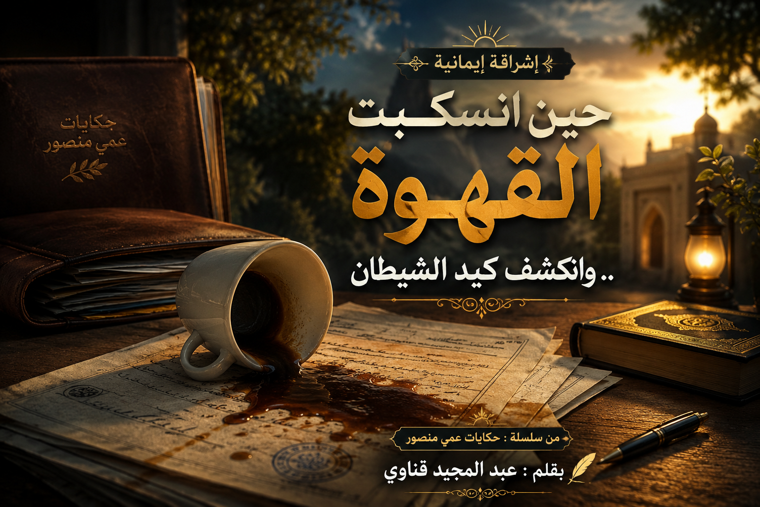 حين انسكبت القهوة..  وانكشف كيد الشيطان 