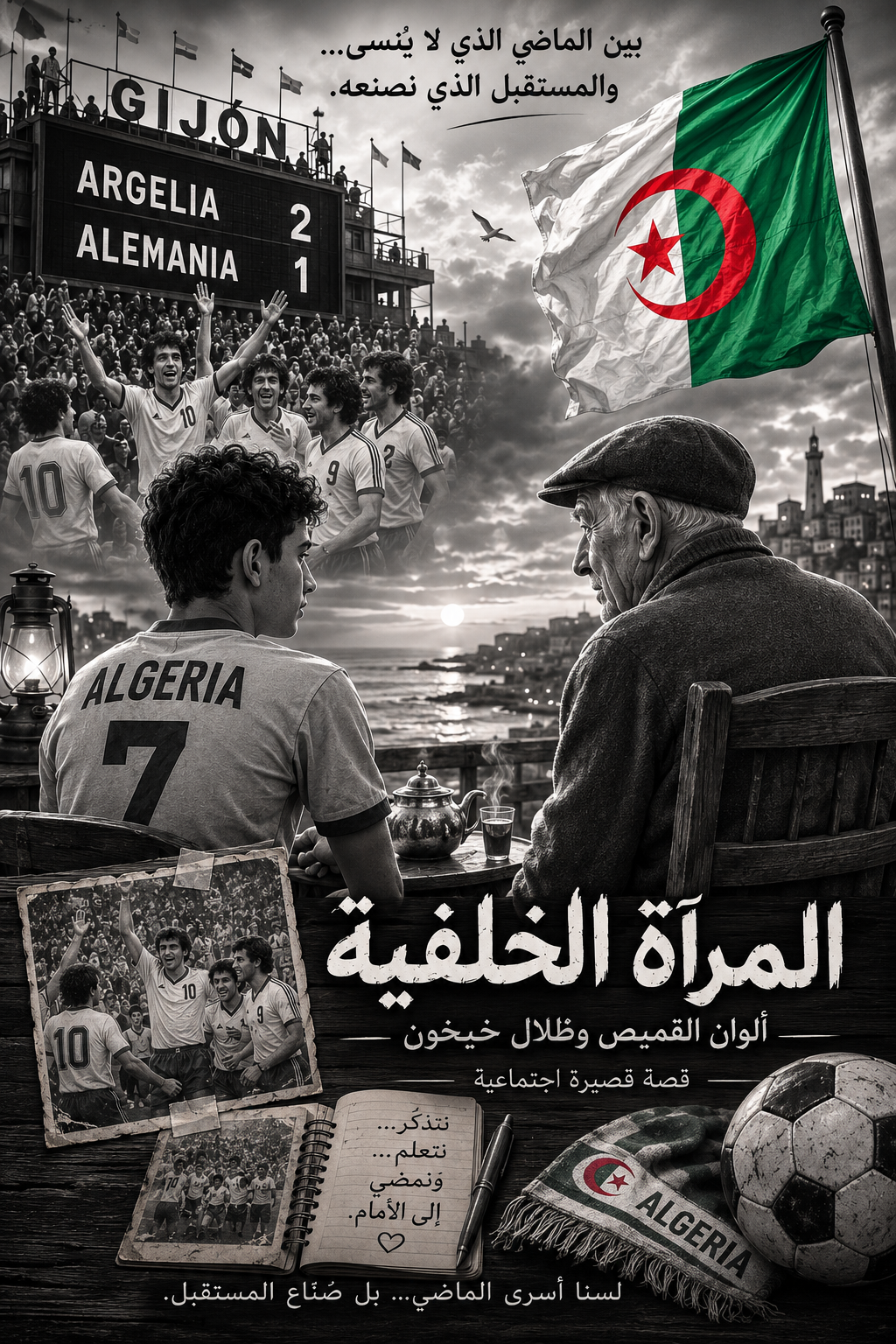 المرآة الخلفية  :  ألوان القميص وظلال خيخون 