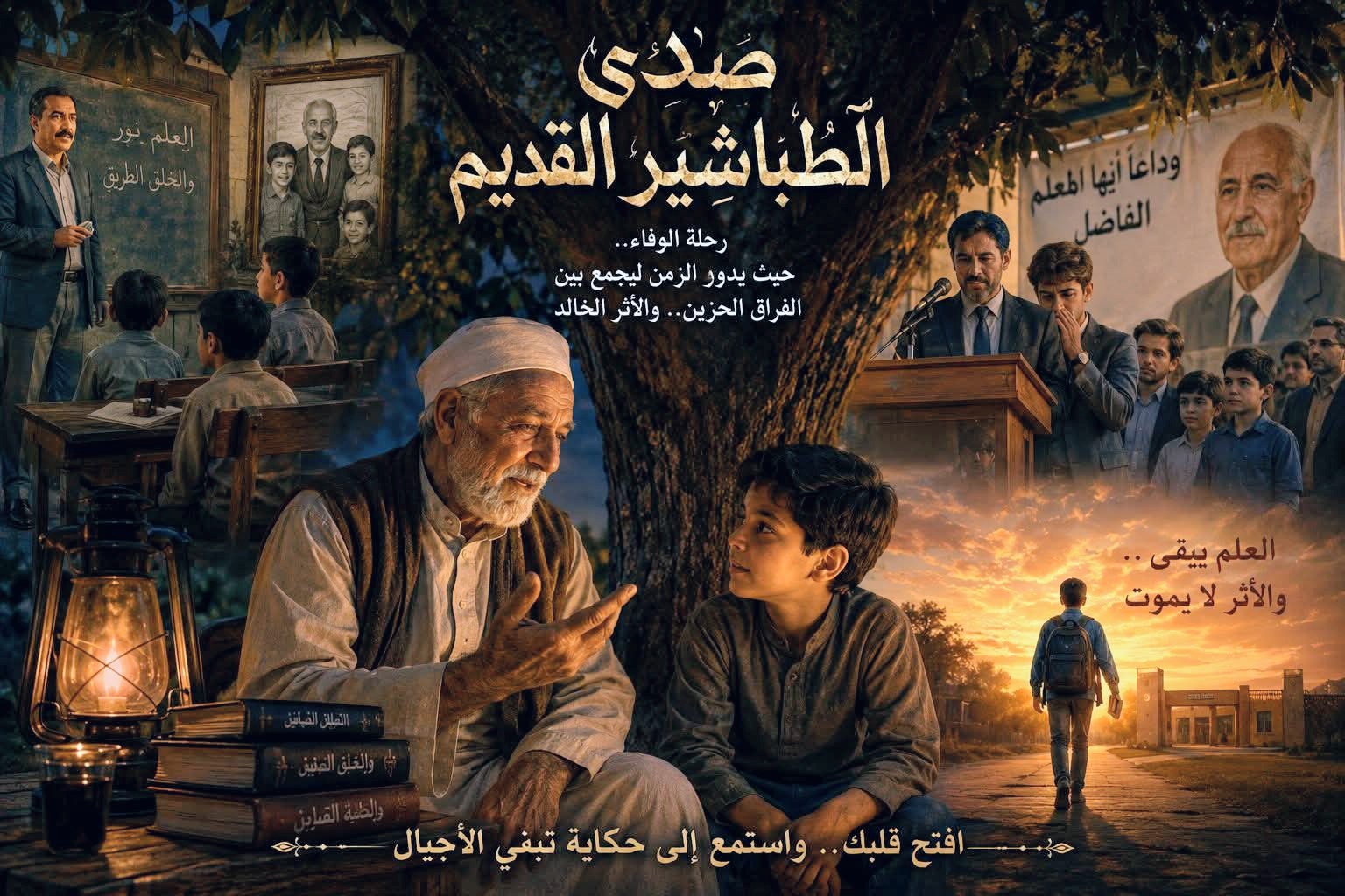 📚 صدى الطّباشير القديم