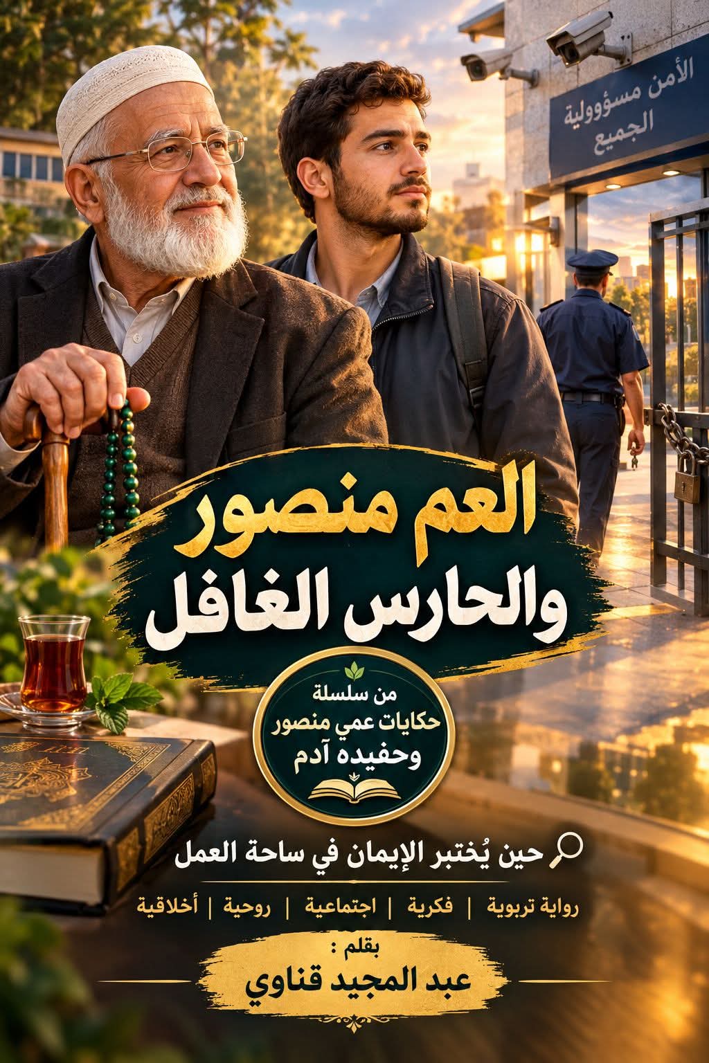 📘 العم منصور والحارس الغافل